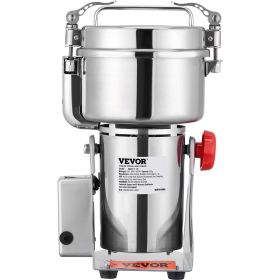 VEVOR 2500g Commercial Spice Grinder Electric Grain Mill Grinder High Speed VEVOR 2500g Commercial Spice Grinder Electric Grain Mill Grinder High Speed